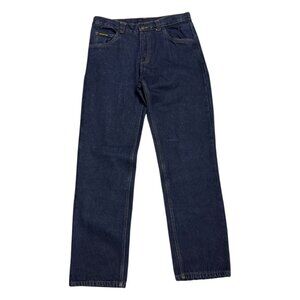 SCORPION Denim Motorcycle Lined Fall Winter Straight Jeans Mens 34x34